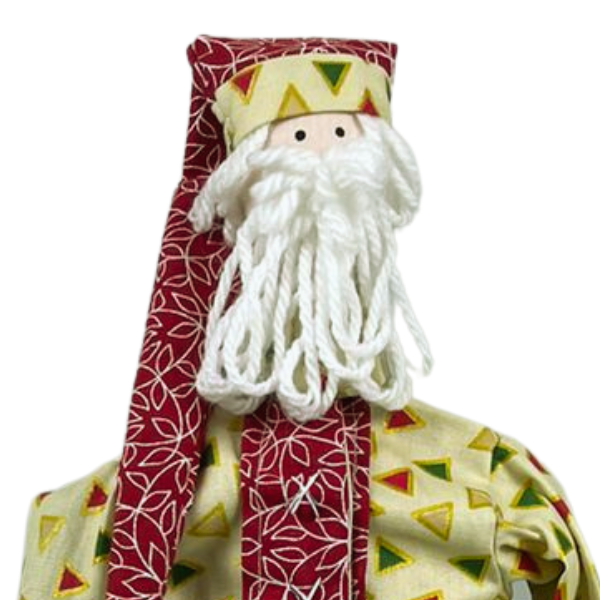 Papai Noel da FluFlu - Boneco de Pano Estilo Tilda - Curso Completo Com Moldes e Lista de Materiais