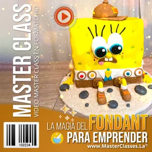 Imagen de portada para Curso online La Magia del Fondant para Emprender