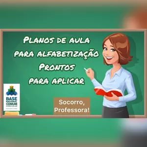 Curso Plano de aula para alfabetização prontos para aplicar