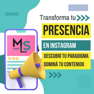 Imagen de portada para Curso online Transforma tu Presencia en Instagram: Descubrí  tu Paradigma y Domina el Contenido