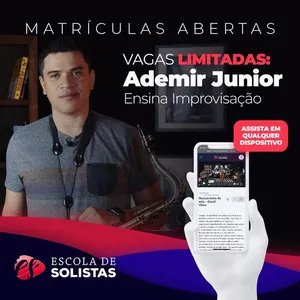 Imagem de capa para o Curso online Improvisação com Ademir Junior - Assinatura