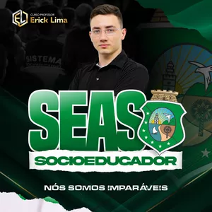Imagem do curso Curso Professor Erick Lima -SEAS/CE SOCIOEDUCADOR 