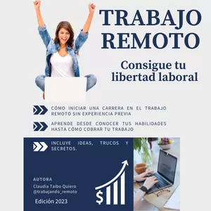 Imagen de portada para Ebook TRABAJO REMOTO - CONSIGUE TU LIBERTAD LABORAL-