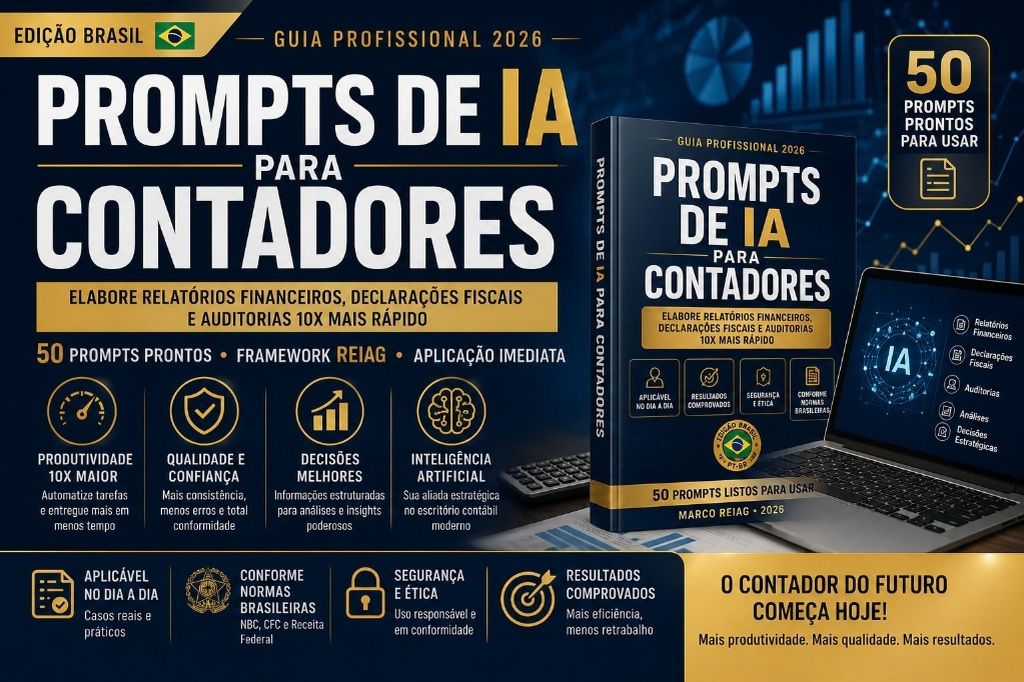 Prompts de IA para Contadores 2026 edição Brasil