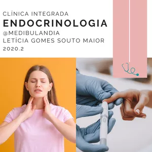 Imagem de capa para o Ebook Apostila de de Endocrinologia - @medibulandia