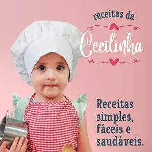 Imagem de capa para o Ebook Receitas da Cecilinha