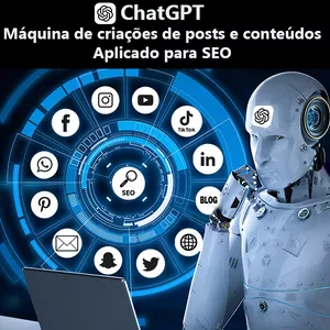 Imagem de ChatGPT Máquina de criações de posts e conteúdos - aplicado para SEO criado por Dicas do Dove na hotmart