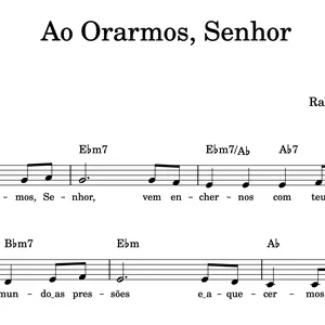 Imagem de capa para o Ebook Ao Orarmos, Senhor