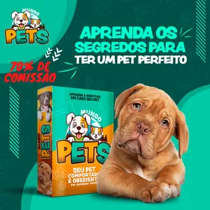 Imagem de capa para o Ebook Mundos dos Pet - Seu Pet Comportado