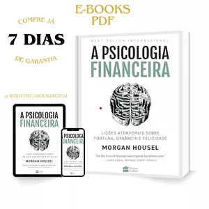 Imagem de capa para o Ebook E - Book A psicologia financeira: lições atemporais sobre fortuna, ganância e felicidade