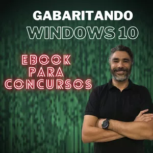Imagem de capa para o Ebook Ebook Windows 10 para concursos