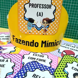 Imagem de capa para o Ebook FAZENDO MÍMICA