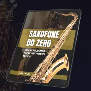 Imagem de capa para o Curso online E-book - Sax do Zero 