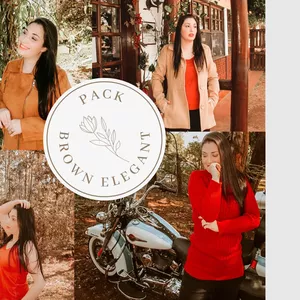 Imagem de capa para o Ebook Pack de presets Brown Elegant