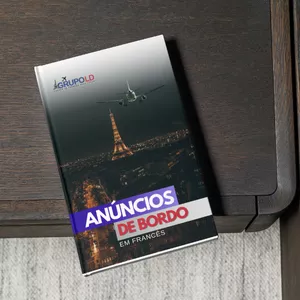 Image de couverture pour le Cours en ligne Áudio book Anúncios de Bordo em Francês