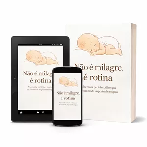 Imagem de capa para o Ebook Não é milagre, é rotina.
