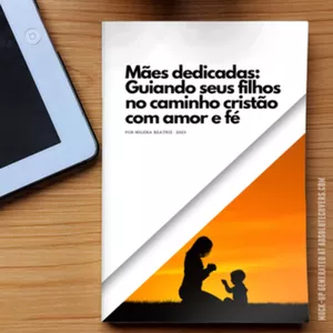 Imagem de capa para o Ebook Mães dedicadas: Guiando seus filhos no caminho cristão com amor e fé