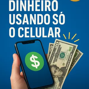 Imagem de capa para o Ebook Renda Digital do Zero: Como Lucrar com o Celular Sem Investir