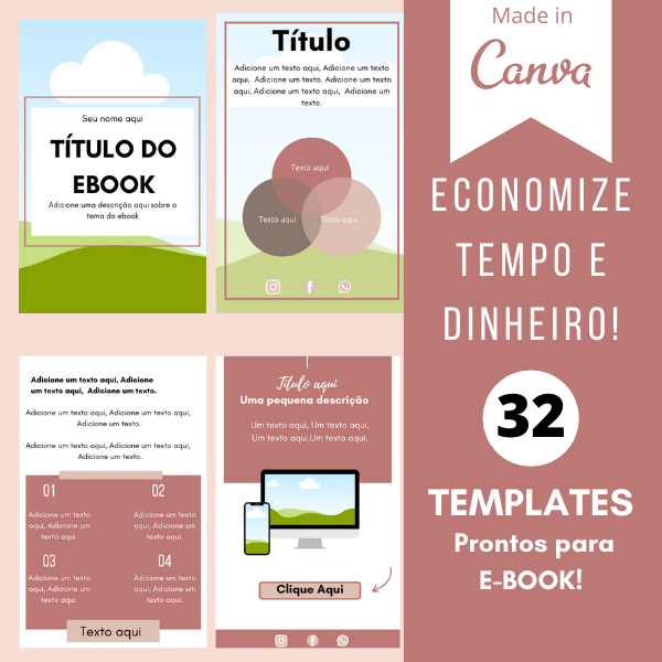 Imagem do curso Templates para E-book!