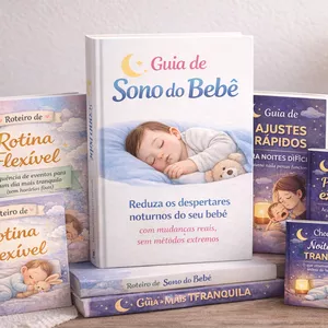 Imagem de capa para o Ebook Plano Completo - Guia de Sono do Bebê