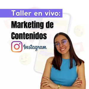Imagen de portada para Evento online Taller Marketing de contenidos