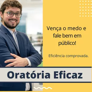 Imagem do curso Oratória Eficaz: vença o medo e fale bem em público