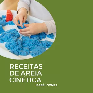 Imagem de capa para o Ebook Receitas de Areia Cinética