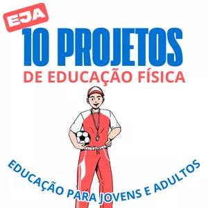 Imagem de capa para o Ebook PACK DE PROJETO EDUCAÇÃO FÍSICA PARA EJA