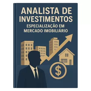 Imagem de capa para o Ebook Analista de investimentos – Especialização em Mercado Imobiliário