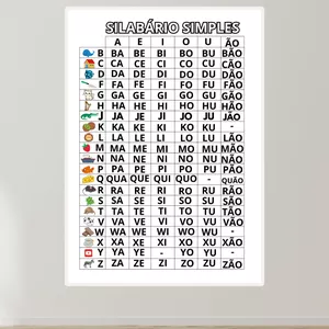 Imagem de capa para o Ebook SILABÁRIO SIMPLES - BRANCO