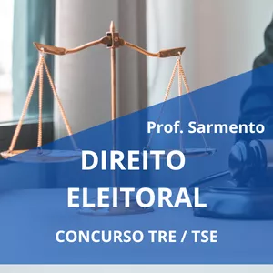 Imagem de capa para o Curso online Curso de Direito Eleitoral - Concurso TSE / TRE