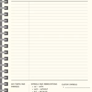 Cover image for Online course Interpreter's Note-Taking Template
