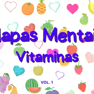 Imagem de capa para o Ebook Mapas Mentais: Vitaminas Vol. 1 