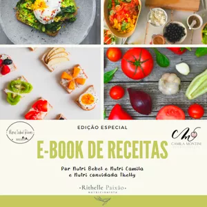 Imagem de capa para o Ebook EBOOK DE RECEITAS ESPECIAL