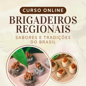 Imagem de capa para o Curso online Curso Online - Brigadeiros Regionais