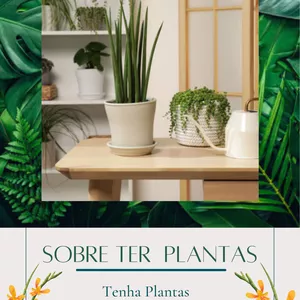 Imagem de capa para o Ebook Sobre ter Plantas 