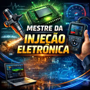 Imagem de capa para o Curso online Mestre da Injeção Eletrônica - Curso de Motos Completo