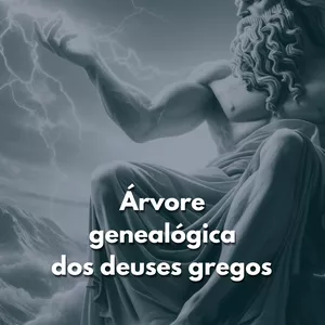 Imagem de capa para o Ebook Árvore genealógica dos deuses 