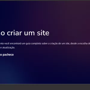 Imagem de capa para o Ebook e-book sobre como criar sites