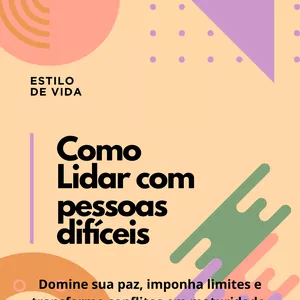Imagem de capa para o Ebook Como Lidar com pessoas difíceis