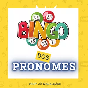 Imagem de capa para o Ebook BINGO DOS PRONOMES