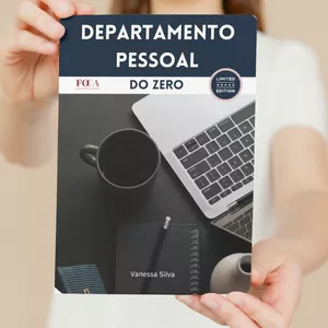 Imagem de capa para o Ebook Departamento Pessoal do Zero