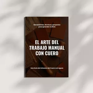 Imagen de portada para Curso online Guía práctica el arte del trabajo manual con cuero