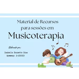 Imagem de capa para o Ebook Recursos em Musicoterapia-2