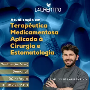 Imagem de capa para o Curso online Terapêutica Medicamentosa Aplicada à Cirurgia e Estomatologia