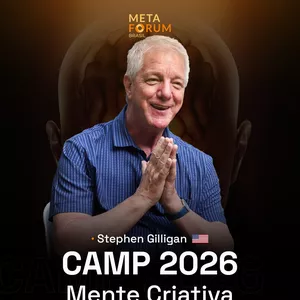 Cover image for In-person event Curso Mente Criativa com Dr. Stephen Gilligan (EUA) no Brasil. DE 04 a 08 de fevereiro de 2026