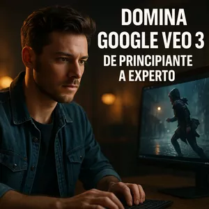 Imagen de portada para Curso online Domina Google VEO 3 – De Principiante a Experto