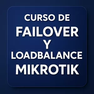 Imagen de portada para Curso online Curso Failover y LoadBalance MikroTik
