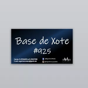 Imagem principal do produto BASE DE XOTE BR #925 PARA COMPOR OU IMPROVISAR  @Engenharia da Música ​