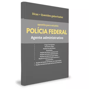 Imagem de capa para o Ebook Apostila PF Administrativo (Pré Edtal)
